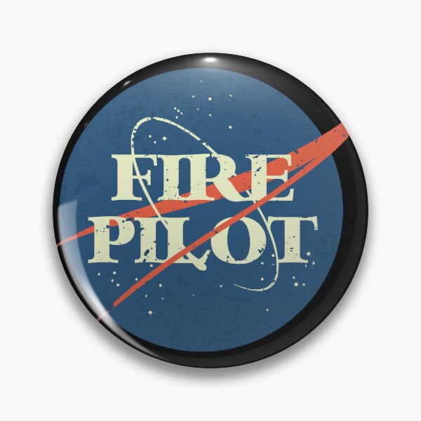 Item preview, Fire Pilot Space Vintage designed and sold by orlumbuspirate.
