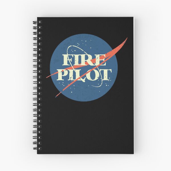 Item preview, Fire Pilot Space Vintage designed and sold by orlumbuspirate.