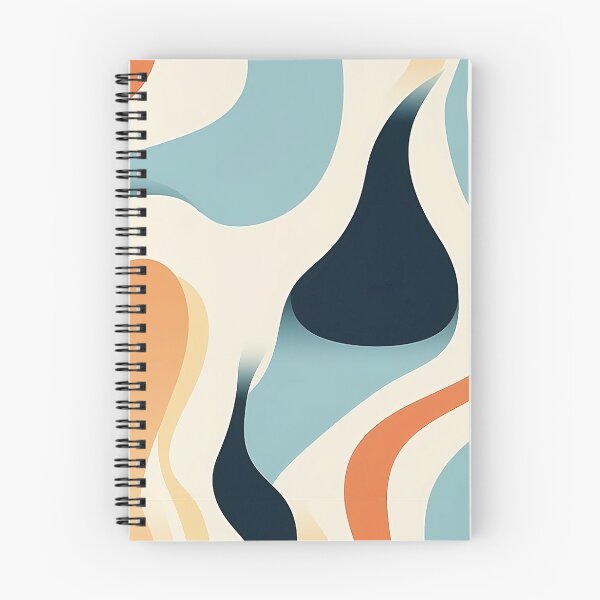 Item preview, Orange Graphic Abstract Background with Wave Shape designed and sold by exitbird.
