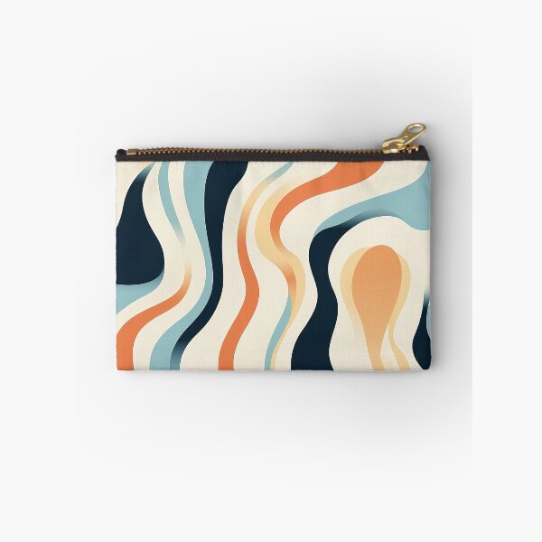 Item preview, Orange Graphic Abstract Background with Wave Shape designed and sold by exitbird.