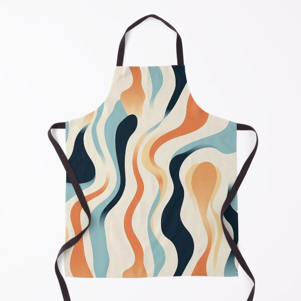 Item preview, Orange Graphic Abstract Background with Wave Shape designed and sold by exitbird.