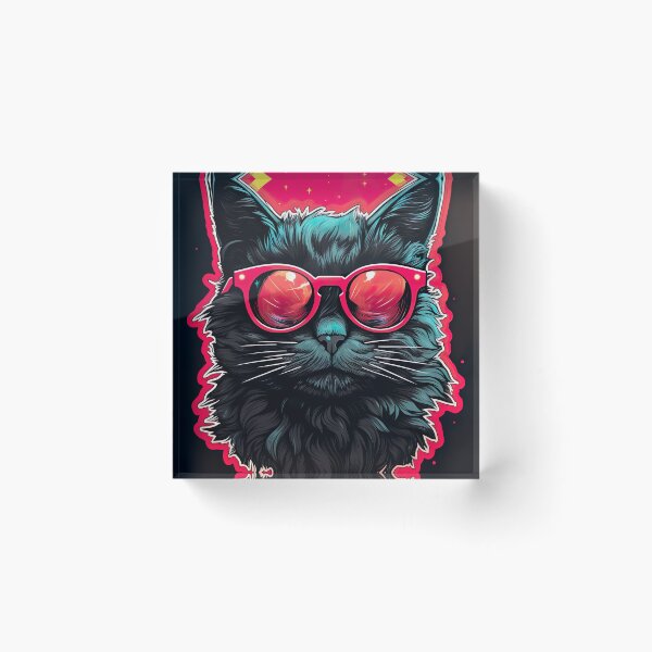 Item preview, Black cat design sticker sequence2 designed and sold by Kalsaver.