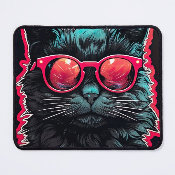 Item preview, Black cat design sticker sequence2 designed and sold by Kalsaver.
