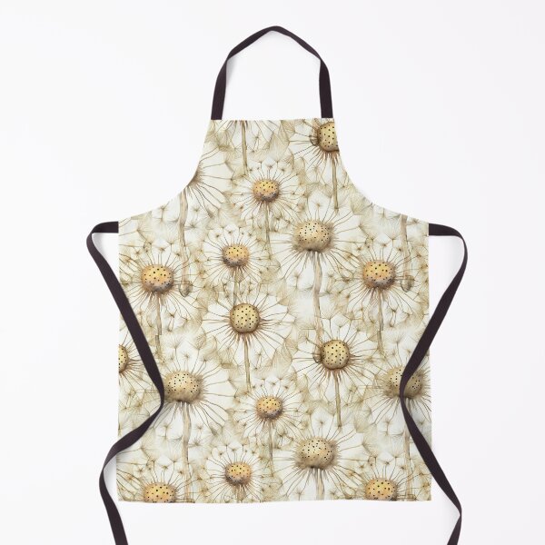 Item preview, Dandelion flower Taraxacum plant seeds endless pattern designed and sold by sunward.