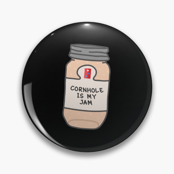 Item preview, Cornhole Is My Jam designed and sold by orlumbuspirate.