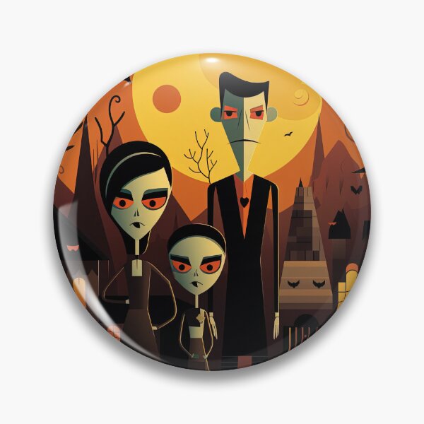 Artikelvorschau, Halloween-Familienfoto entworfen und verkauft von Inky-Spiration.