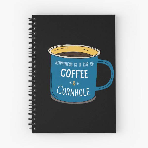 Item preview, Cornhole & Coffee is happiness designed and sold by orlumbuspirate.