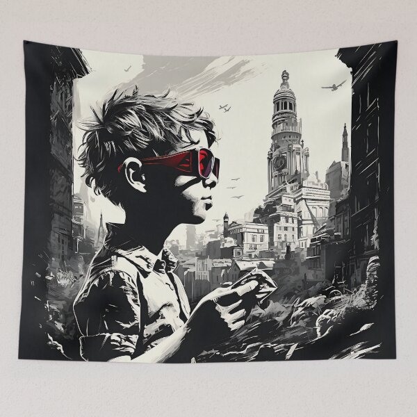 Item preview, Only black and white poster for a better future designed and sold by Kalsaver.