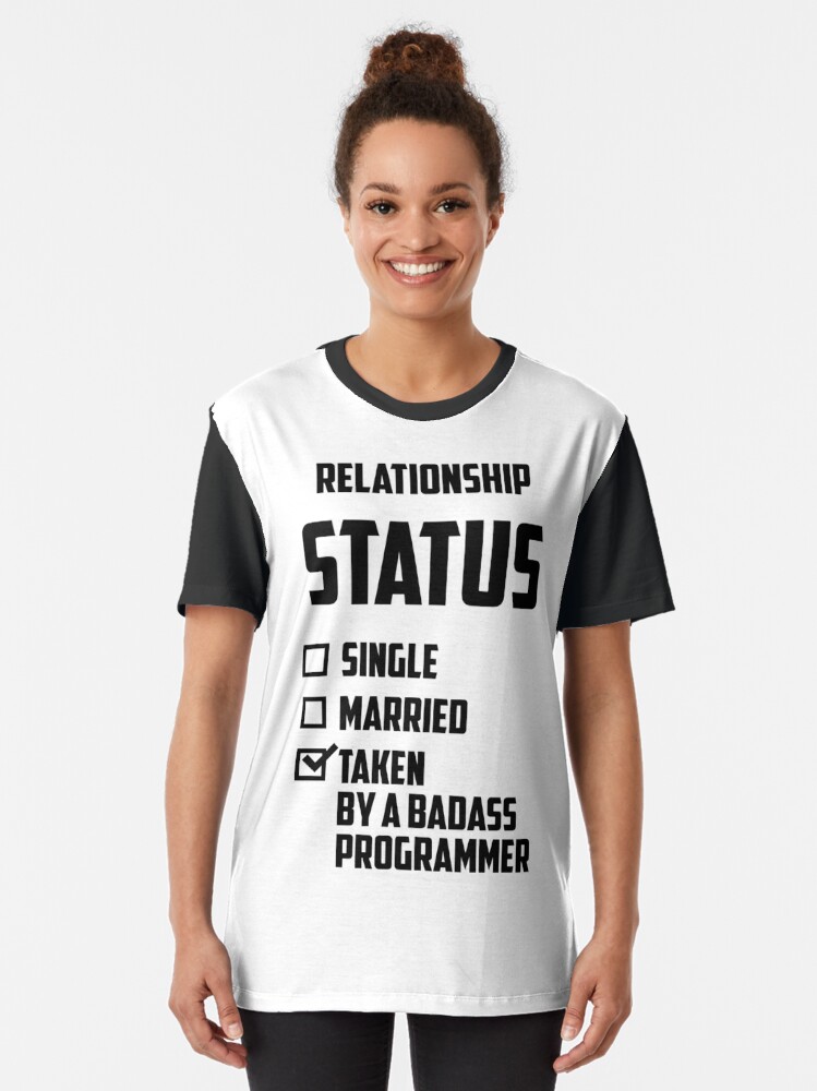 relationship status t shirt