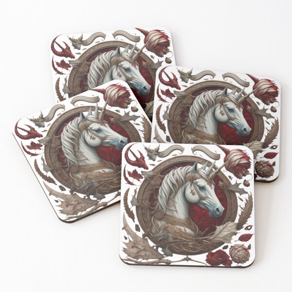 Item preview, Vintage Majestic Unicorn Regal Design designed and sold by risingphoenix6.