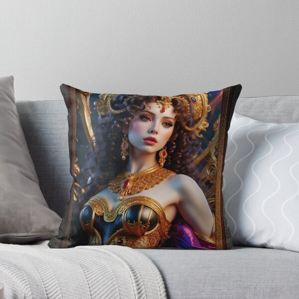 Item preview, Empress Of The Kalimarini Alluring AI Concept Art by Xzendor7 designed and sold by Xzendor7 Digital Art Creations.