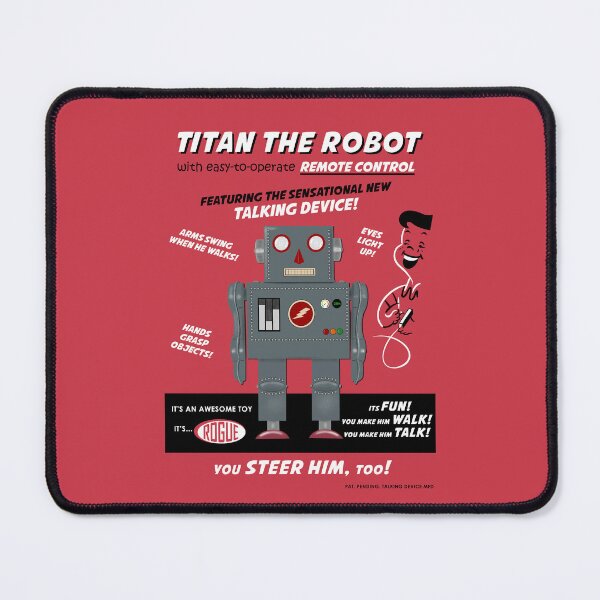 Item preview, Titan The Vintage Toy Robot designed and sold by rogue-design.