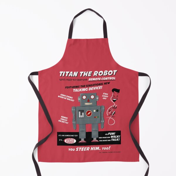 Item preview, Titan The Vintage Toy Robot designed and sold by rogue-design.