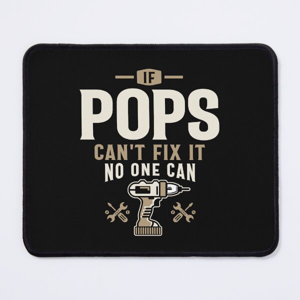 Item preview, If Pops Cant Fix It No One Can Grandpa Funny designed and sold by cidolopez.