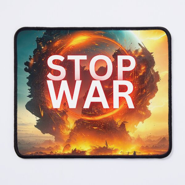 Item preview, Stop War - A Message for Peace designed and sold by PING 999 STUDIO.