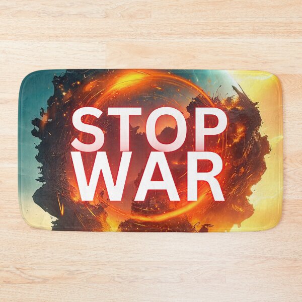 Item preview, Stop War - A Message for Peace designed and sold by PING 999 STUDIO.