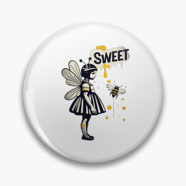 Item preview, Honey bee sweet girl -  Pollen Life designed and sold by Studio-g.