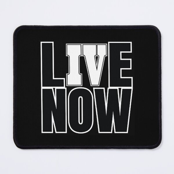 Item preview, Live Four (for) Now Cryptic Slogan Phrase designed and sold by Harlake.