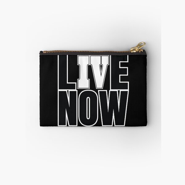 Item preview, Live Four (for) Now Cryptic Slogan Phrase designed and sold by Harlake.