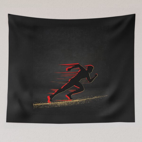 Item preview, Young person running very fast designed and sold by Moris-shop.