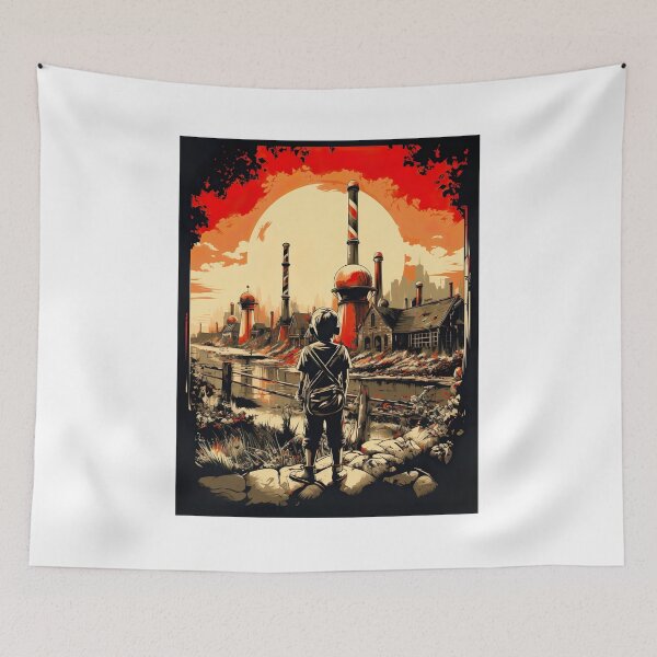 Item preview, Black and white poster for a better future designed and sold by Kalsaver.