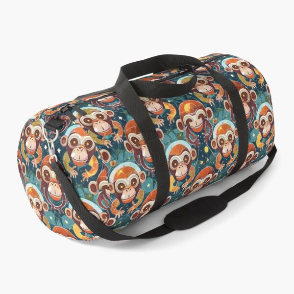 Item preview, Space Monkeys Pattern designed and sold by GooGooPop.