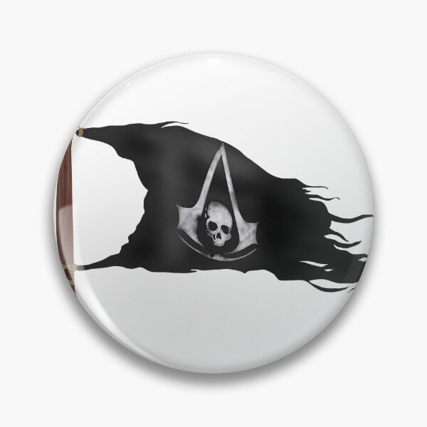 Item preview, Assassin's creed black flag pirate flag  designed and sold by Becky-Marie.