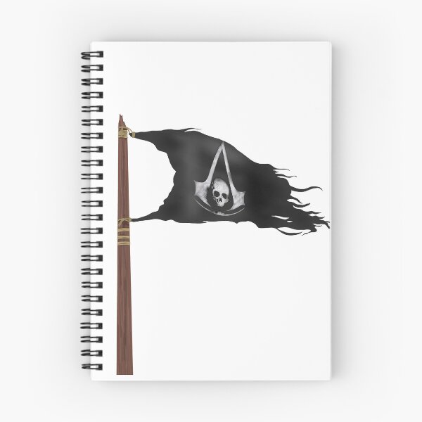 Item preview, Assassin's creed black flag pirate flag  designed and sold by Becky-Marie.