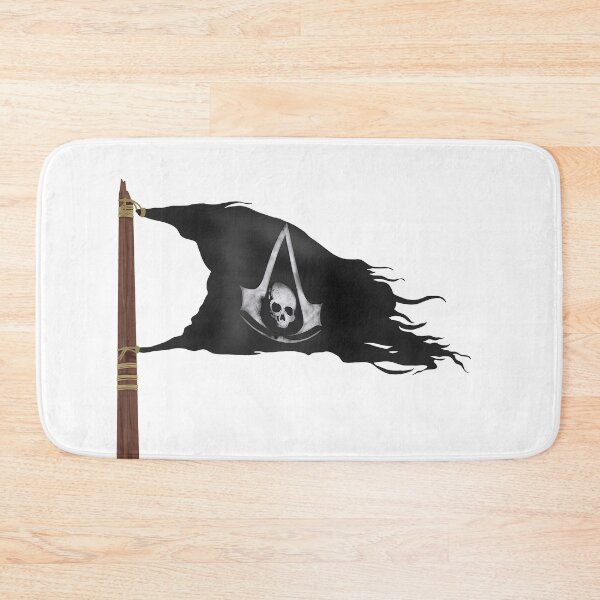 Item preview, Assassin's creed black flag pirate flag  designed and sold by Becky-Marie.