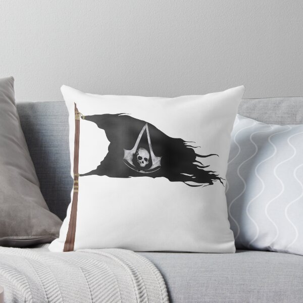 Item preview, Assassin's creed black flag pirate flag  designed and sold by Becky-Marie.