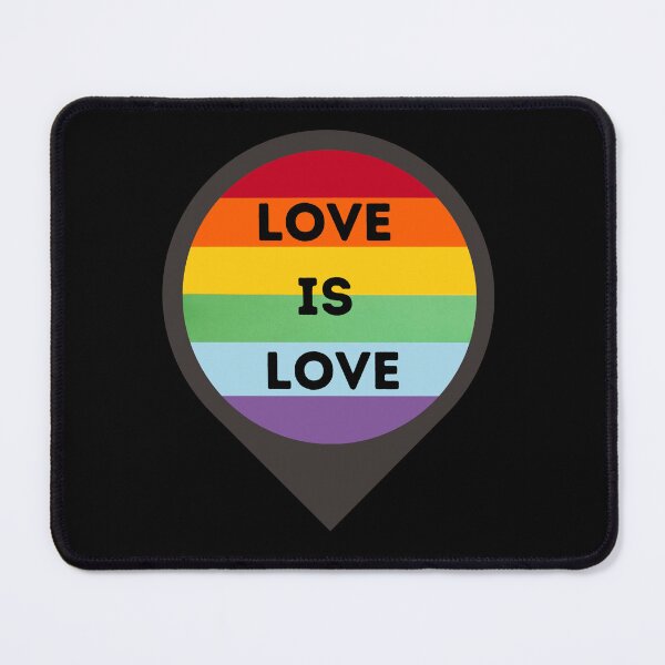 Item preview, RAINBOW PINPOINT love is love designed and sold by NESIHO.
