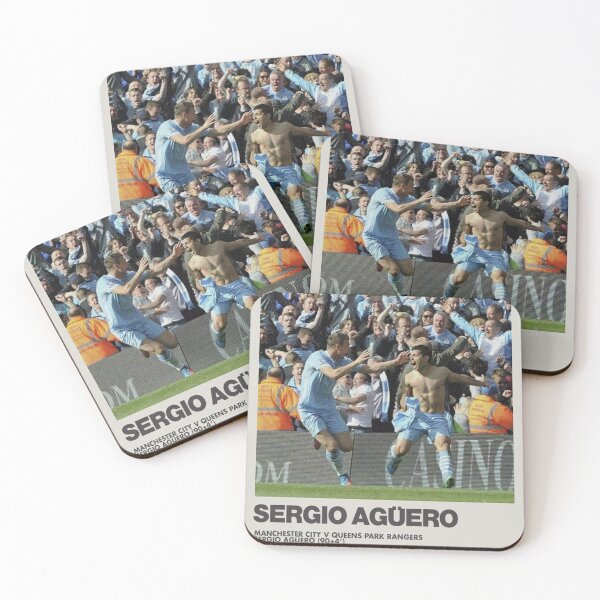 Item preview, Sergio Aguero 93:20 Poster designed and sold by Treqaurista.