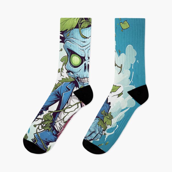 Item preview, light green grass zombie designed and sold by Kalsaver.