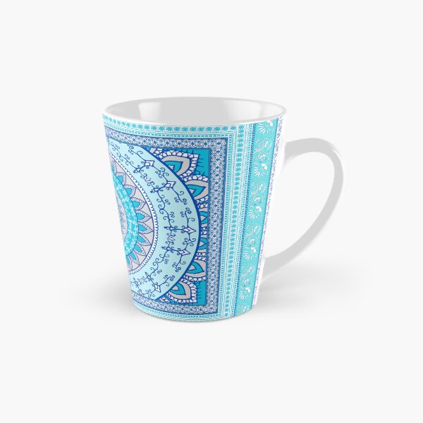 Item preview, Mandala duvet cover turquoise dorm room bedding designed and sold by Inspiro Studio.