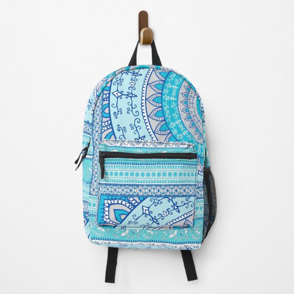 Item preview, Mandala duvet cover turquoise dorm room bedding designed and sold by Inspiro Studio.