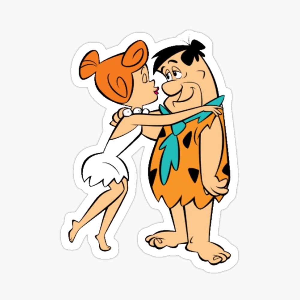 Peter and Wilma Flintstone