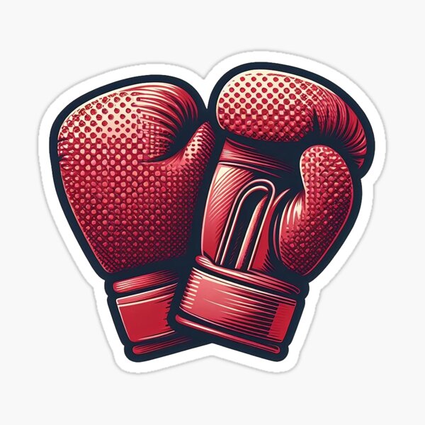 Vista previa del artículo con la obra «Guantes de boxeo», diseñado y vendido por SelimBerkan.