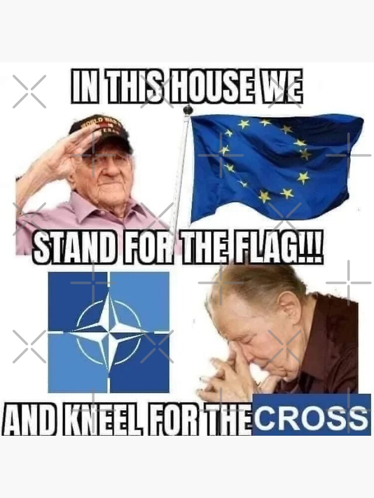 Nafo Meme Poster For Sale By The Lone Vendor Redbubble Nafo Meme Poster For Sale By The Lone Vendor Redbubble