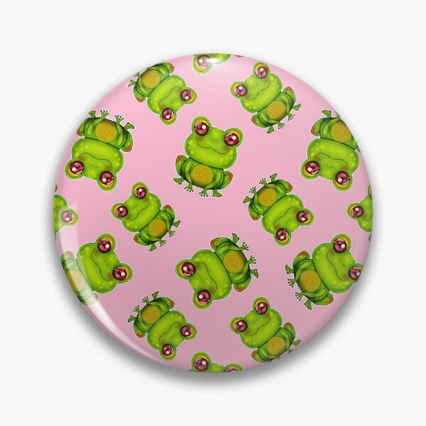 Item preview, “Cute Frog” pattern designed and sold by Kalaidas-Art.