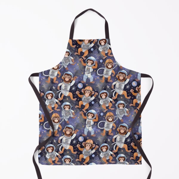 Item preview, Dancing Space Monkeys Pattern designed and sold by GooGooPop.