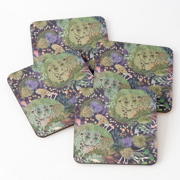 Item preview, Mossters seamless pattern designed and sold by Wondroustrange.