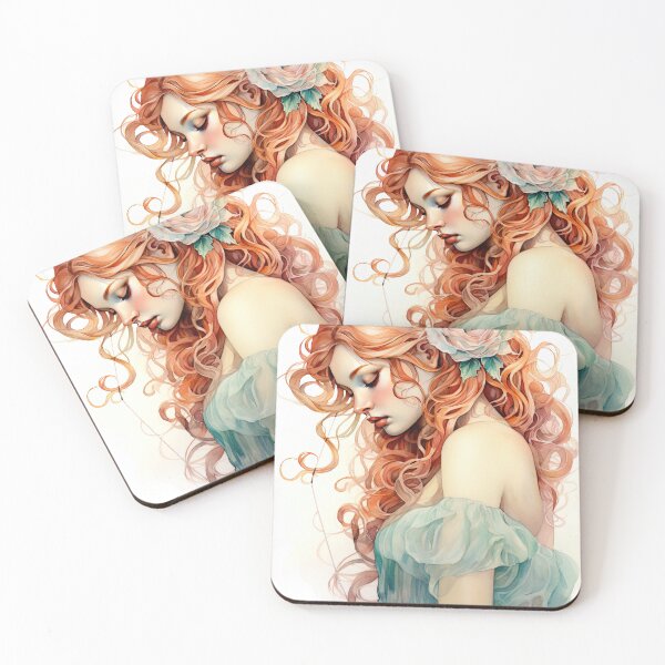 Item preview, Soft Elegant Beauty in Watercolor designed and sold by krishutd.