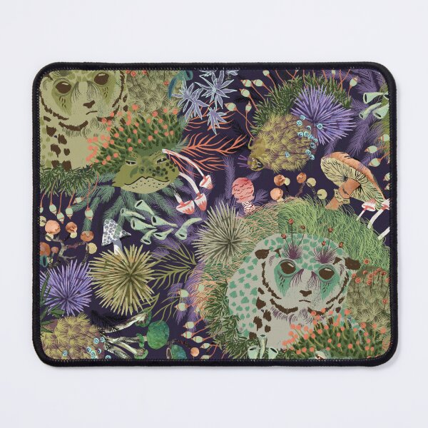Item preview, Mossters seamless pattern designed and sold by Wondroustrange.