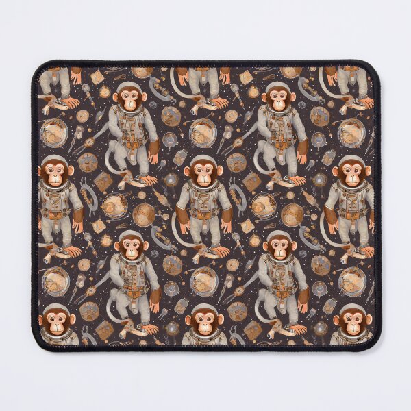 Item preview, Astronaut Monkey Pattern designed and sold by GooGooPop.