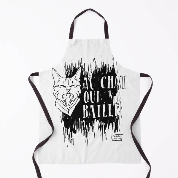 Item preview, “To the yawning cat” designed and sold by HariRenard.