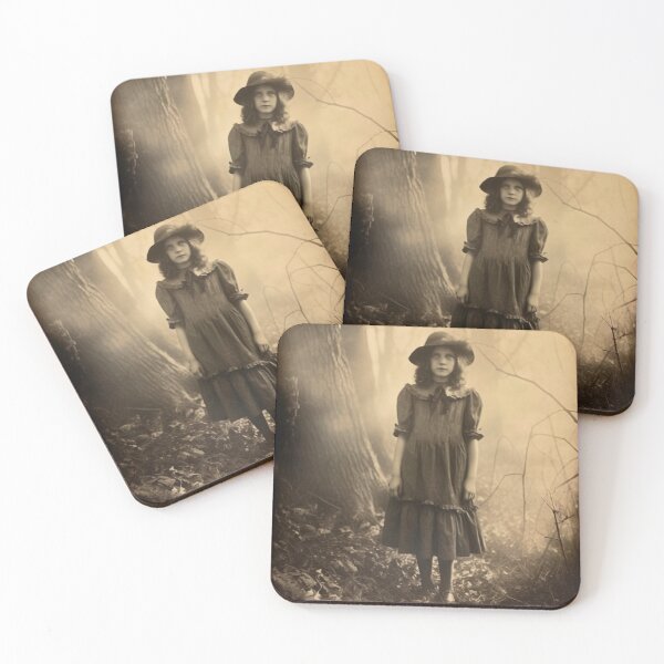 Item preview, A MYSTERIOUS GIRL designed and sold by oldphotoscab.