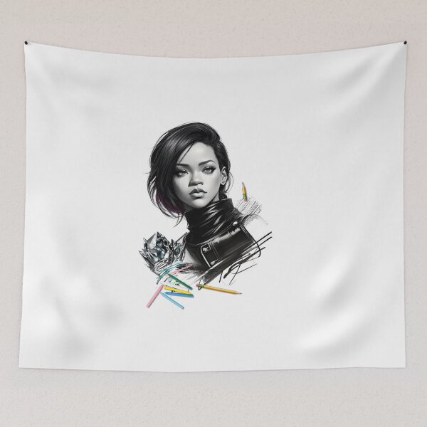 Item preview, Rihanna in Sketch designed and sold by NickTaroDesign.