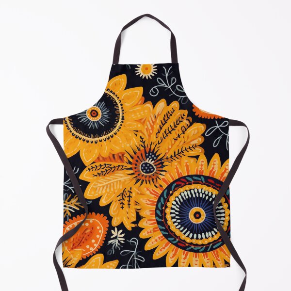 Item preview, Tribal Sunflower Art: Nature's Precision - Fall Pattern designed and sold by 21 Dragonflies.