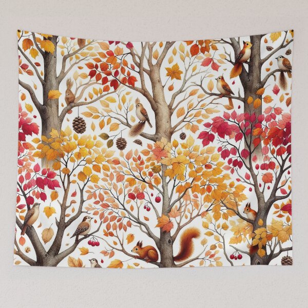 Item preview, Autumn Elegance: Leaves, Pumpkins, and Vintage Charm designed and sold by The-Library.