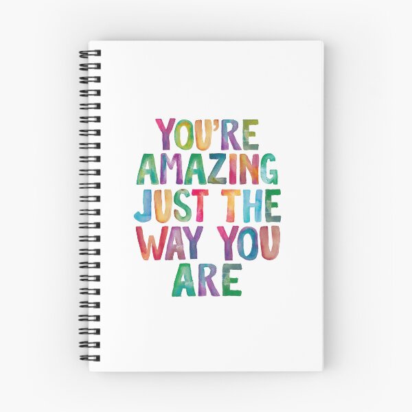Item preview, You're Amazing Just The Way You Are designed and sold by MotivatedType.